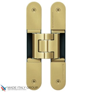 Петля скрытая универсальная TECTUS TE 340 3D до 80 кг SIMONSWERK (SW030) латунь полированная