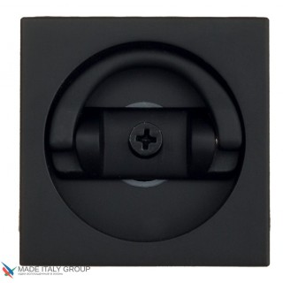 Ручка для раздвижной/распашной двери на квадратном основании Venezia U144 черный