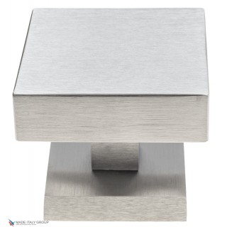 Ручка дверная кноб поворотная Fratelli Cattini KUBA 65x65 мм CS матовый хром 1шт.