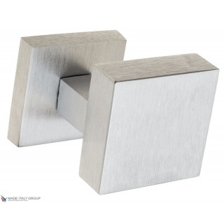 Ручка дверная кноб поворотная Fratelli Cattini KUBA DS 55x55 мм CS матовый хром 1шт.