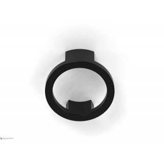 Ручка кнопка модерн COLOMBO DESIGN F517/3-NM матовый черный