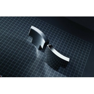 Ручка кнопка модерн COLOMBO DESIGN F521-CR полированный хром