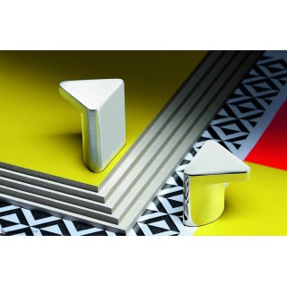 Ручка кнопка модерн COLOMBO DESIGN F528-CR полированный хром