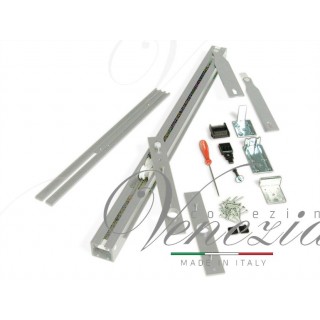 Трэк для рото механизма Ergon, комплект для двери LP=89 Silver T.E.