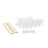 Х-Держатель для профиля Н 16шт+фетровые подкладки 12шт Х-Держатель для профиля Н 16шт+фетровые подкладки 12шт