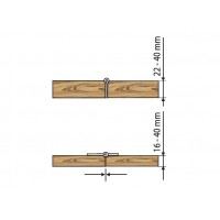 Комплект фурнитуры к склад. двер. APOLLO 2/603мм Комплект фурнитуры к склад. двер. APOLLO 2/603мм
