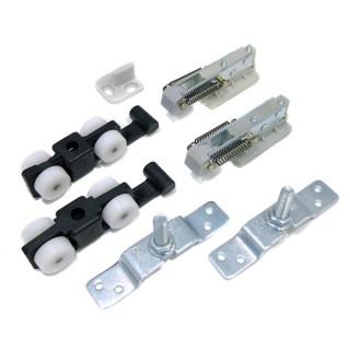 Ролики для раздвижных дверей с масляным доводчиком 40 fan Ролики для раздвижных дверей с масляным доводчиком 40 fan