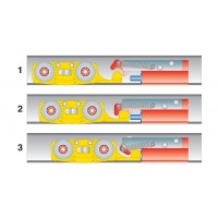Ролики для раздвижных дверей с масляным доводчиком 80 fan Ролики для раздвижных дверей с масляным доводчиком 80 fan