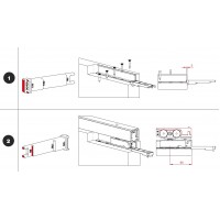 Ролики для раздвижных дверей Evolution 80 Ролики для раздвижных дверей Evolution 80