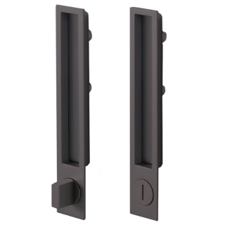 Ручка для раздвижных дверей Pamar MN 1096 Z черный матовый (E228)