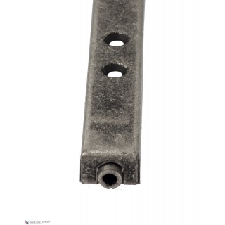 231FA30 Задвижка дверная усиленная ALDEGHI 300мм античное серебро