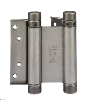 101AN075B2 Дверная петля пружинная амортизирующая ALDEGHI 75x28x34 мм никель