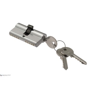 Цилиндровый механизм ключ-ключ Venezia 25/10/25 матовый хром