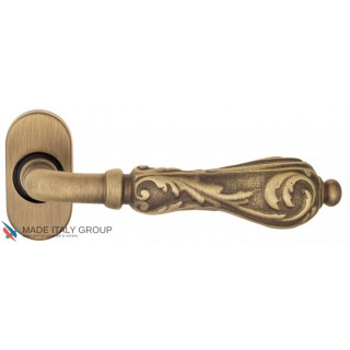 Дверная ручка для профильных дверей Venezia MONTE CRISTO EP матовая бронза