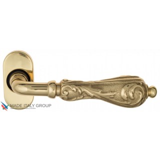 Дверная ручка для профильных дверей Venezia MONTE CRISTO EP полированная латунь