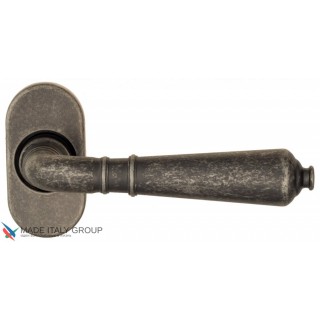 Дверная ручка для профильных дверей Venezia VIGNOLE EP античное серебро